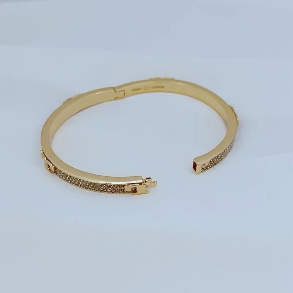 Tory Burch gold bracelet with diamond - Picture 3 of 9
